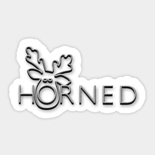 Horned Sticker